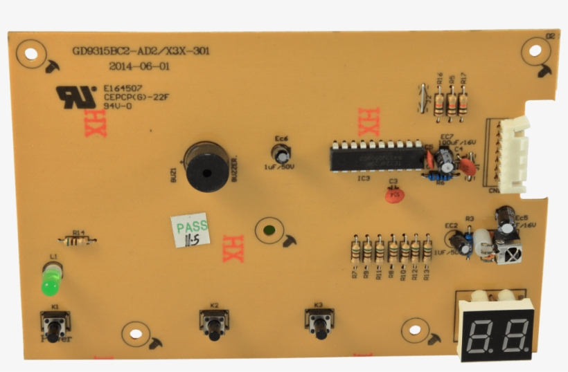 Front Circuit Board - Printed Circuit Board, transparent png download