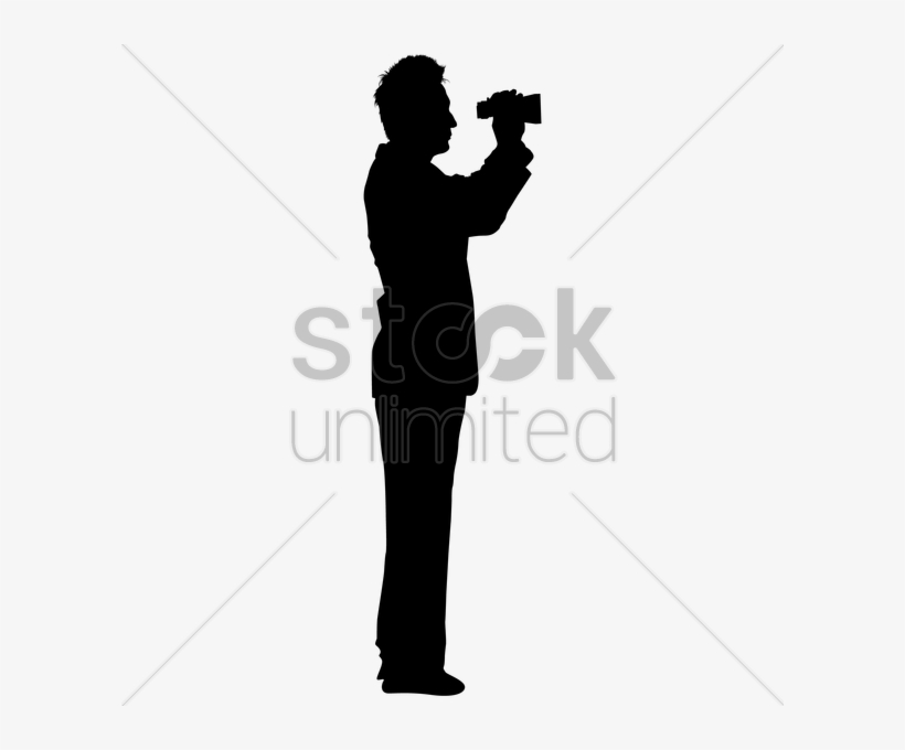 Silhouette Of A Man With Binoculars Vector Image - Lady Playing Violin Silhouette, transparent png download