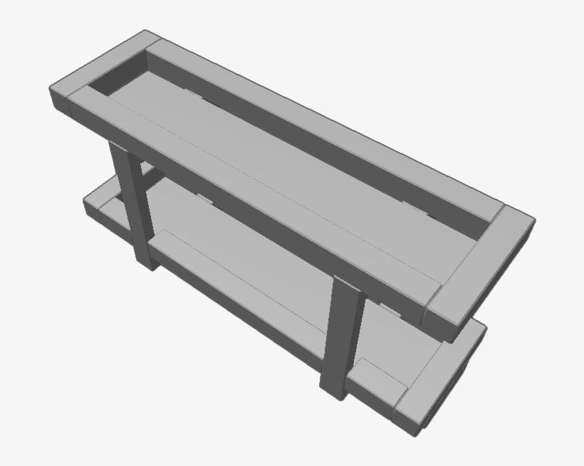 By - Outdoor Bench, transparent png download