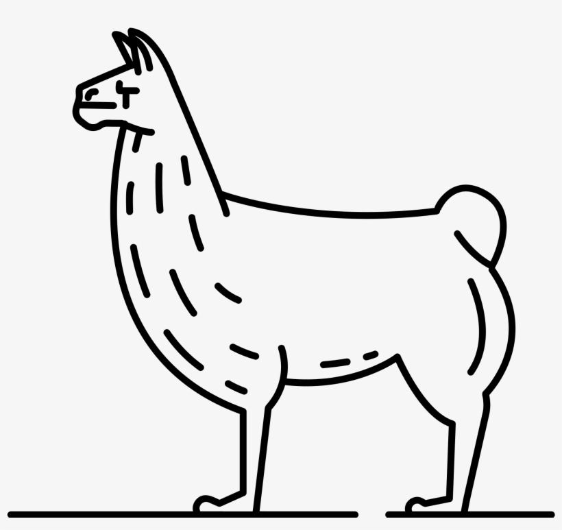 Open - Dibujos De Ganado Camelido, transparent png download