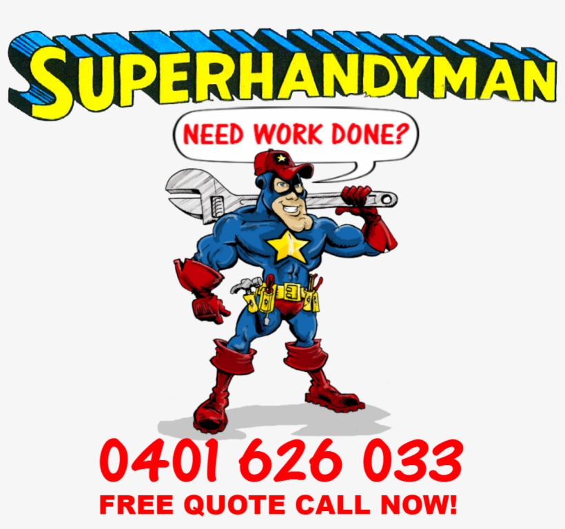 Super Handyman Tm - Superhero Handyman, transparent png download