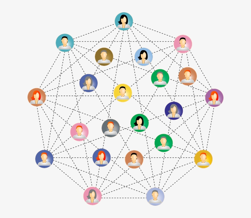 Networking - Social Network Clip Art Transparent PNG - 640x632 - Free