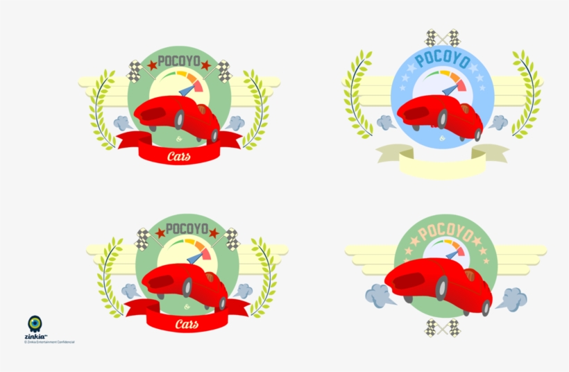 Especial Pocoyo And Cars - Car, transparent png download