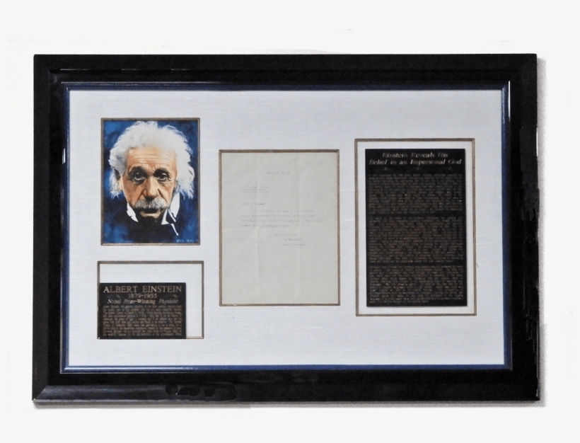 Albert Einstein Signed Letter - Albert Einstein, transparent png download
