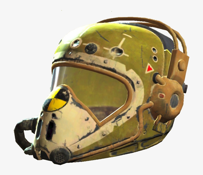 Yellow Flight Helmet - Fallout 4 Flight Helmet, transparent png download