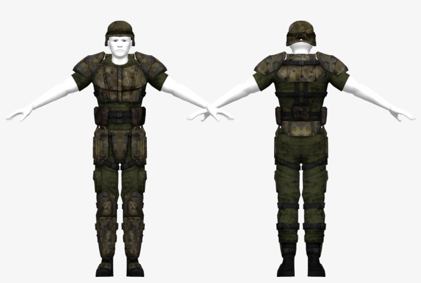Combat Armor - Fallout Combat Armor, transparent png download