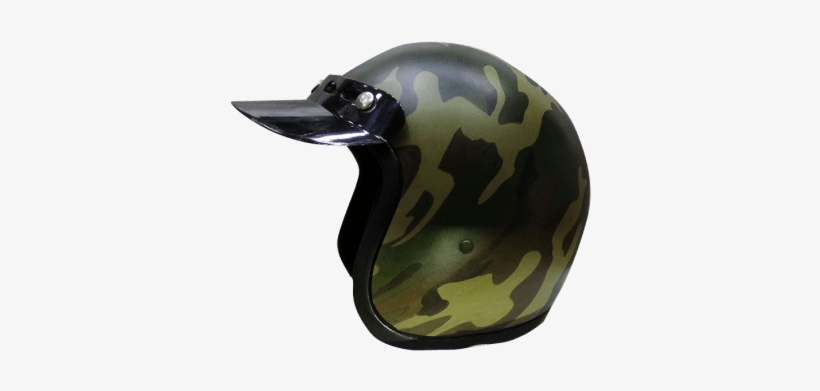 Hydrographics With Half Helmet - Motorcycle Helmet, transparent png download
