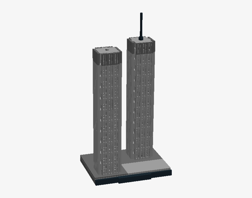World Trade Center Twin Towers - Skyscraper, transparent png download