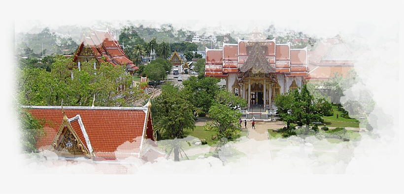 Old Phuket - Wat Chalong, transparent png download