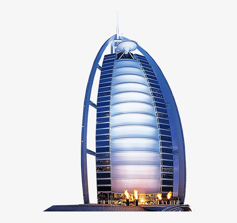 Burj Al Arab Hotel Png Photos - Spectacular Buildings Around The World, transparent png download