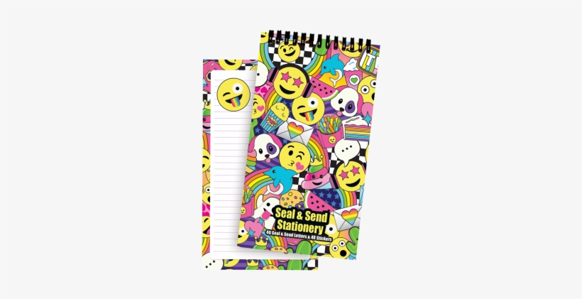 Emoji Party Seal & Send Stationery - Iscream 'score!' Seal And Send 40 Sheet Stationery, transparent png download
