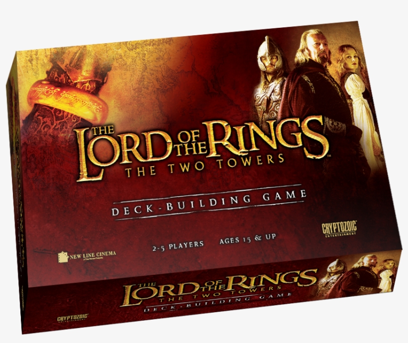 The Lord Of The Rings - Cryptozoic Lord Of The Rings The Two Towers Deck Buildng, transparent png download