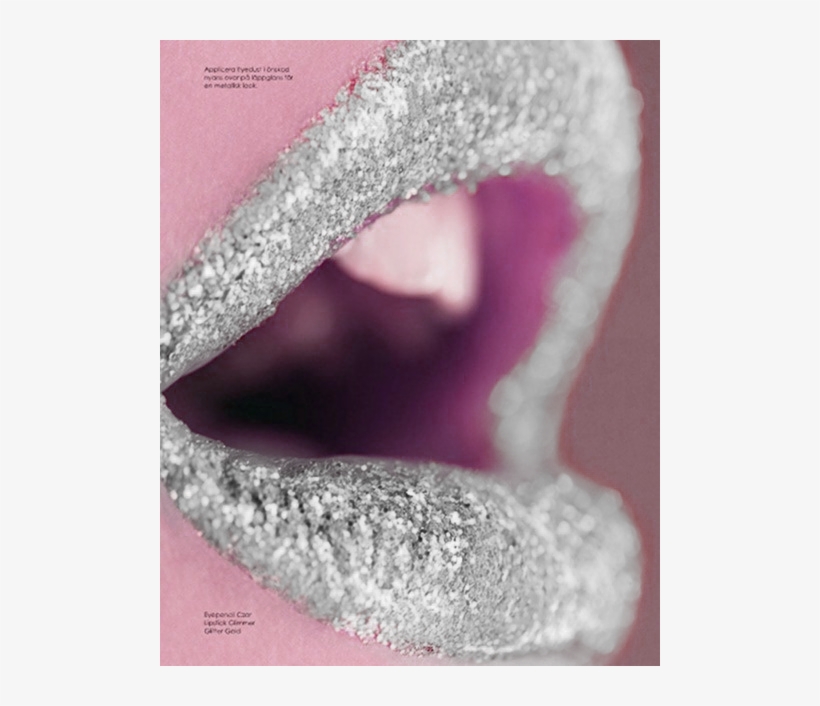 “semi Transparent Glitter Lips Made - Younique Yellow Status Lips, transparent png download