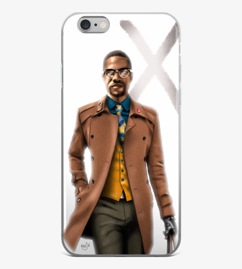 Image Of Malcolm X Phone Case - Mobile Phone, transparent png download