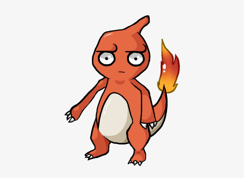 #005- Charmeleon - Cartoon, transparent png download