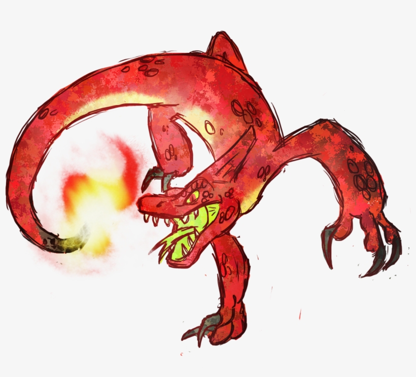 Charmeleon - Illustration, transparent png download