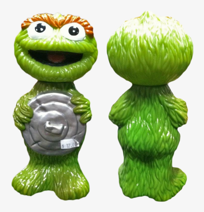 Oscar The Grouch For Toy Fair 2011 - Toy, transparent png download