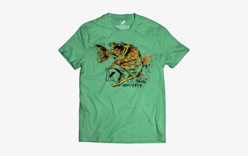Largemouth Bass Species T-shirt Heather Green - If I'm Going To Hell. I'm Going In A Land Rover Funny, transparent png download