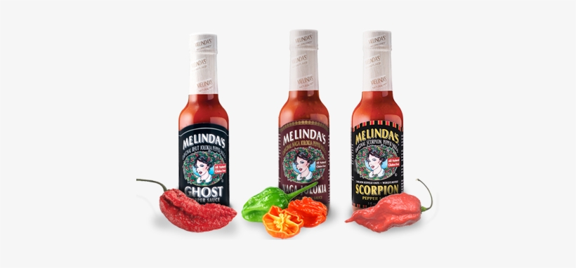 5 Pack Of Melindas Original Scorpion Pepper Sauce -, transparent png download