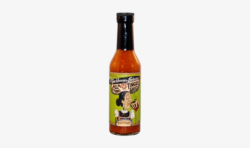Tingly Hot Sauce By Torchbearer Sauces - Guy On The Hot Sauce Bottles, transparent png download
