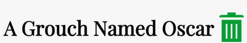 A Grouch Named Oscar-logo, transparent png download