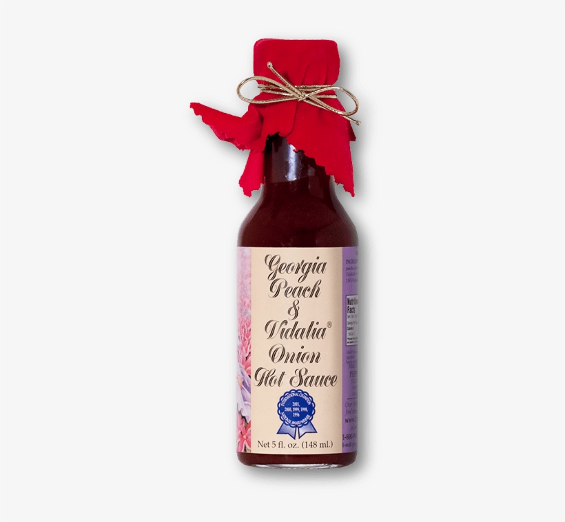 Georgia Peach And Vidalia Onion Hot Sauce - Georgia Peach And Vidalia Onion Hot Sauce, 5 Fl Oz, transparent png download