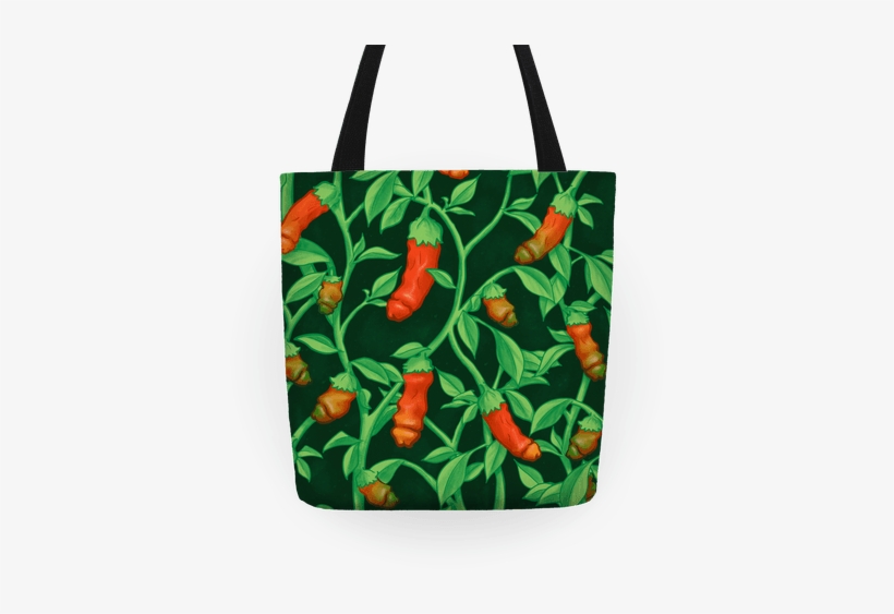 Ripening Peter Pepper Pattern Tote - Peter Pepper Pattern Tote Bag: Funny Tote Bag From, transparent png download