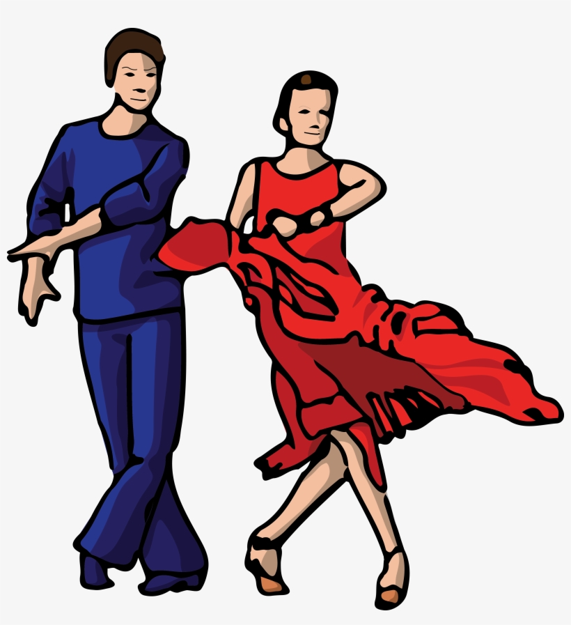 Latino Dancers - Bailando Ballet En Pareja Folklorico, transparent png download