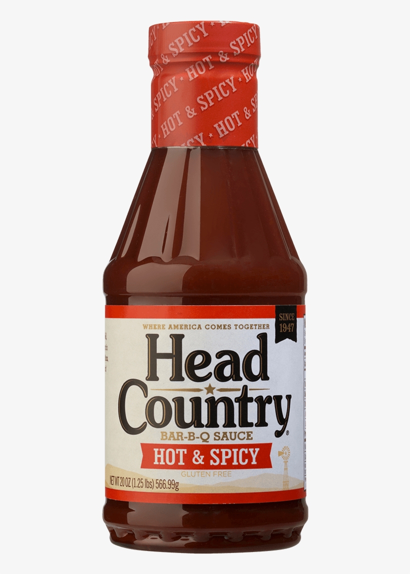 Head Country Hot And Spicy Sauce - Head Country Hickory Bbq Sauce, transparent png download