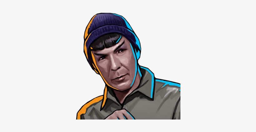 Commander Spock Head Laborer Spock Head - Portable Network Graphics, transparent png download