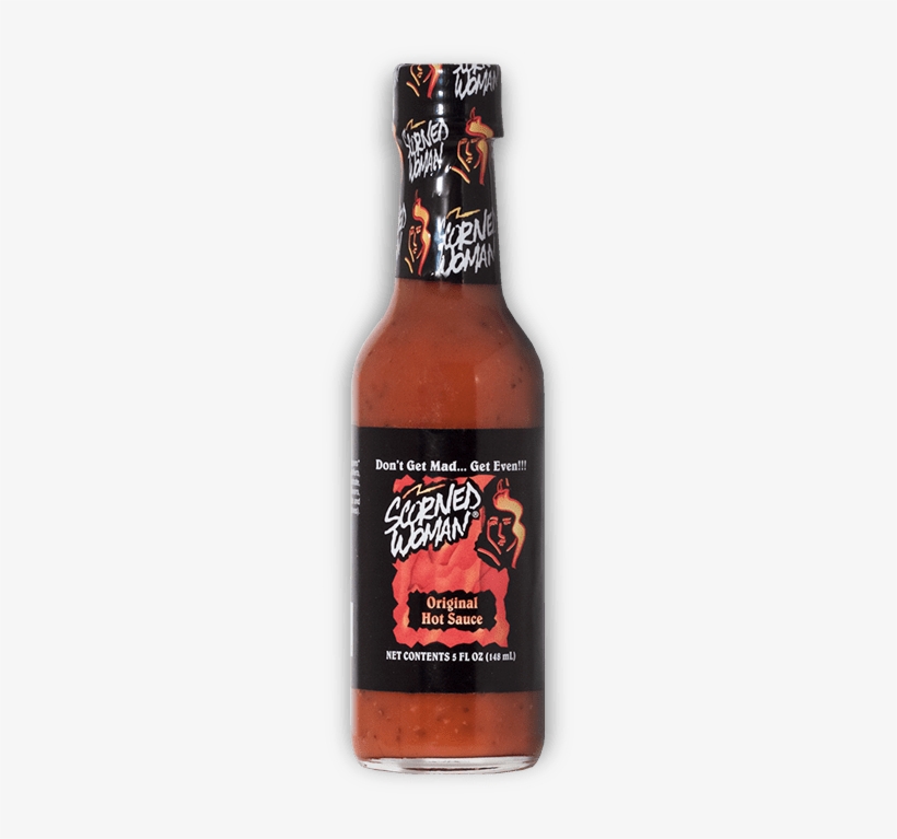 Scorned Woman Original Hot Sauce Bottle - Scorned Woman Hot Sauce, Original - 5 Fl Oz, transparent png download