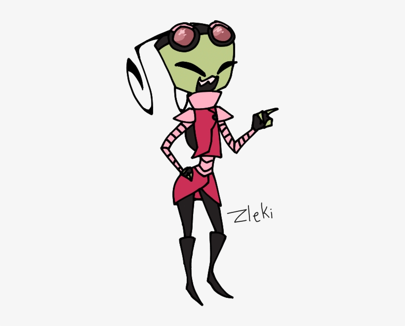 Invader Zim Oc For Kids - Cartoon, transparent png download