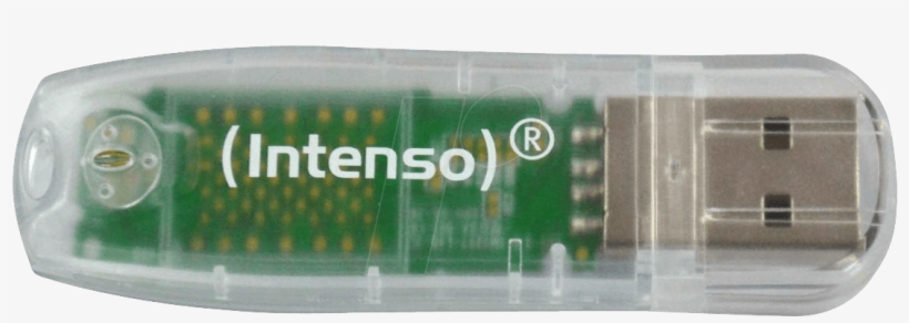 0 Stick 32 Gb Intenso Rainbow-line Intenso - Intenso Rainbow Line Usb Flash Drive - 64 Gb - Orange, transparent png download