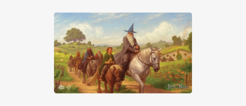 The Lord Of The Rings - Lord Of The Rings Card Game: The Hobbit: Over Hill, transparent png download