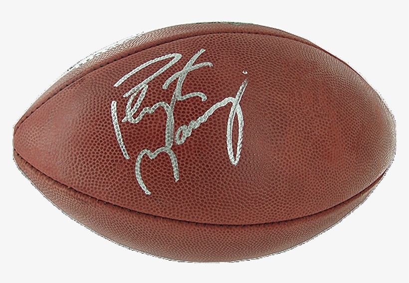 Ballon Officiel Nfl Duke Dédicacé Par <b>peyton - Peyton Manning Nfl Duke Football, transparent png download