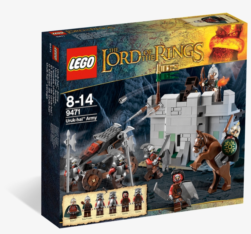 9471 Alt1 - Lego Uruk Hai Army Set, transparent png download