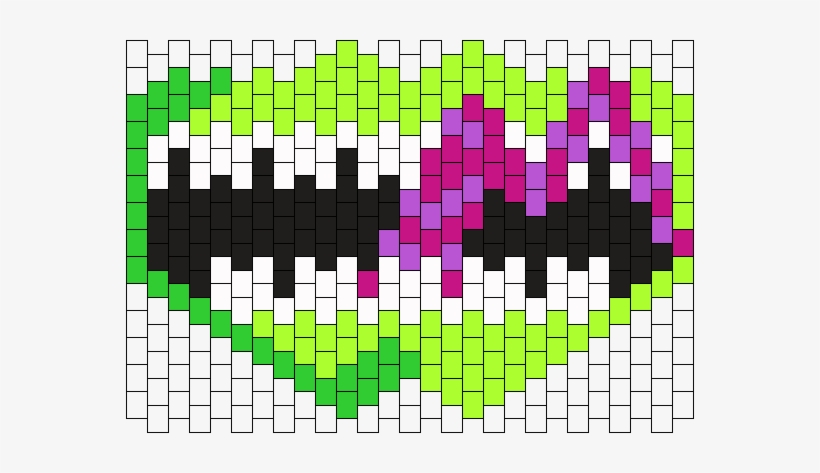 Invader Zim Face Mask Bead Pattern - Mask, transparent png download
