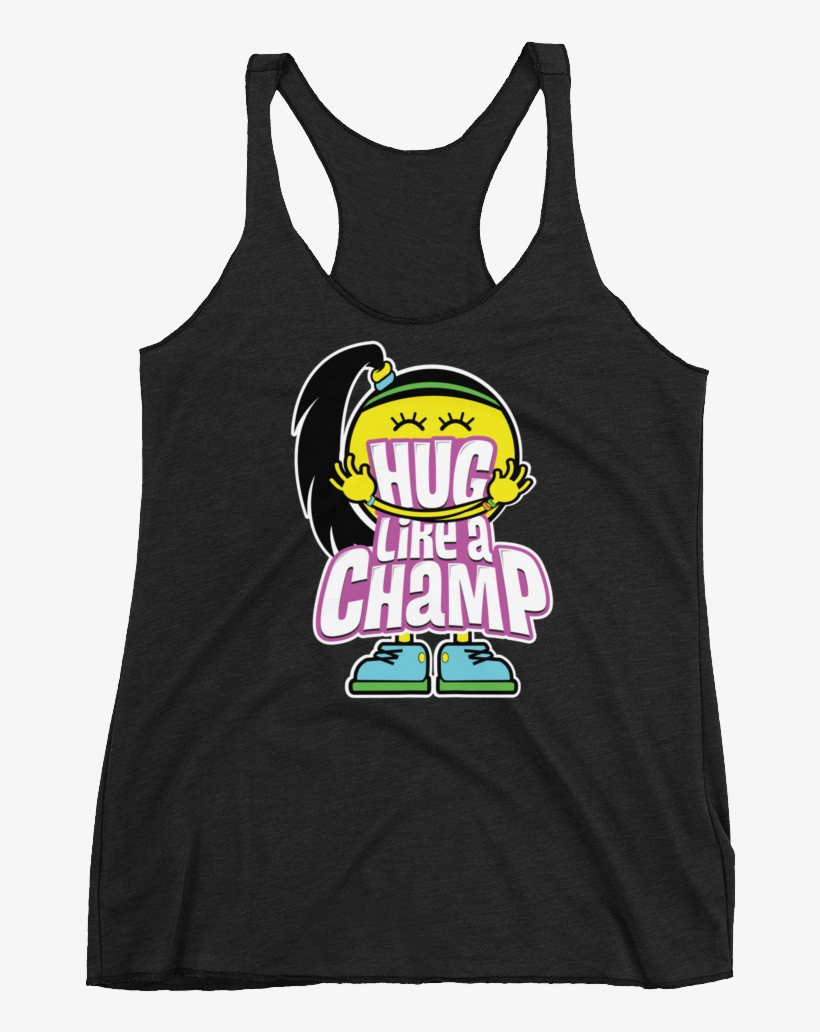 Bayley "hug Like A Champ" Women's Racerback Tank - Aboutthatprint Everything Hurts And I'm Dying Tank,, transparent png download