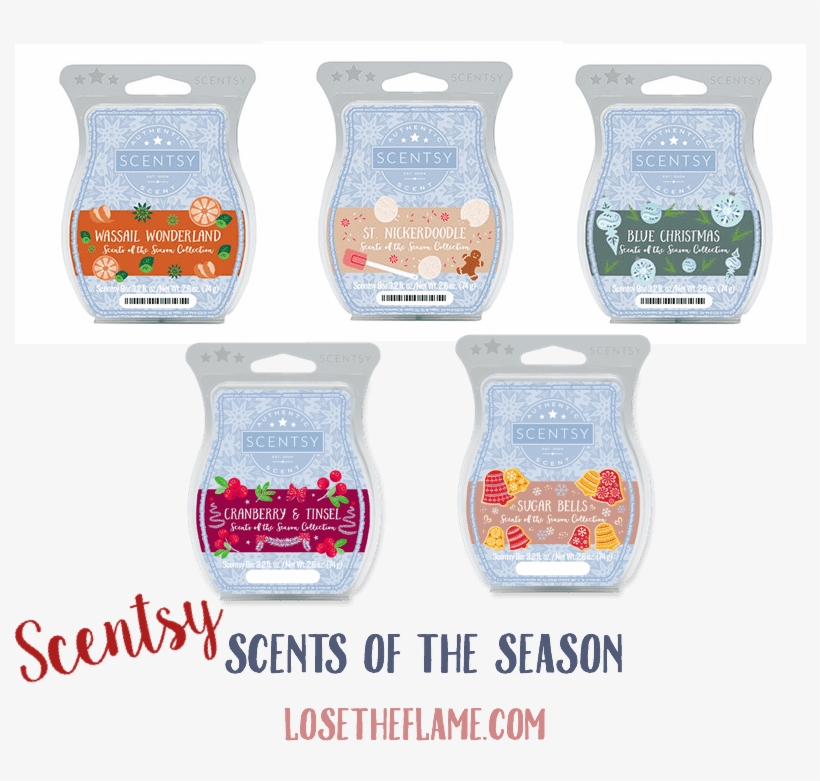 Scentsy Bundle Season - False Scentsy Blue Christmas, Frosted White Birch,, transparent png download