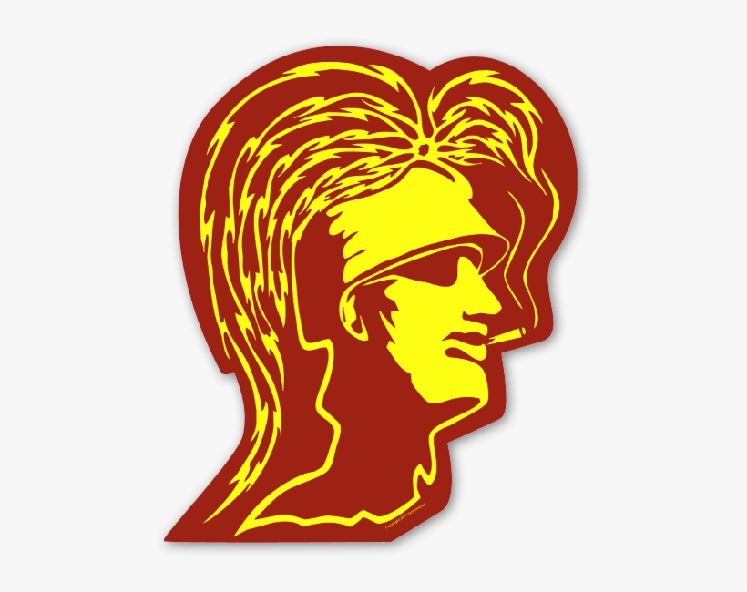 Artist Grimm Smokin Trojan Gold Sticker - Artist, transparent png download