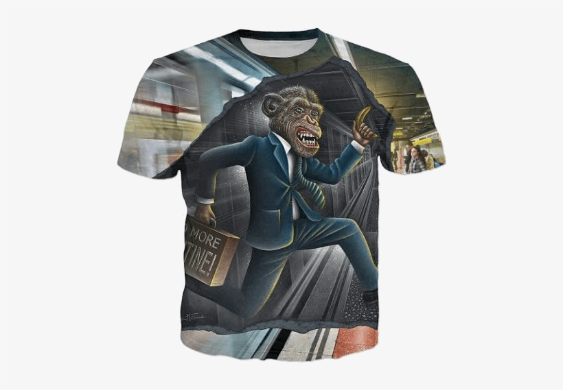 Mad Monkey No More Routine Pencil Vs Camera T-shirts - Ben Hime Pencil Vs Camera, transparent png download