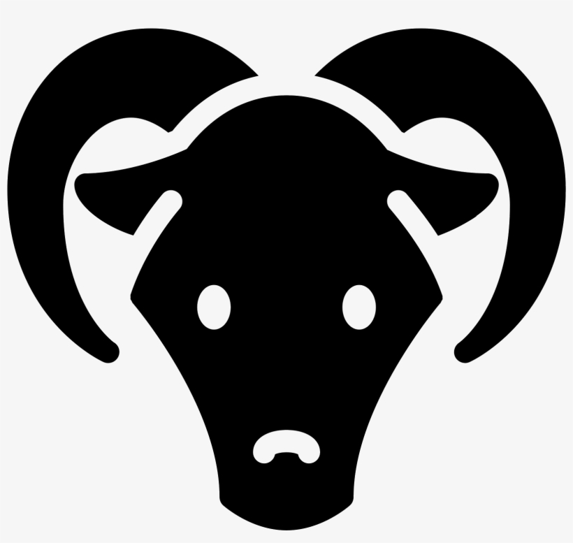 Year Of Goat Filled Icon - Goat, transparent png download