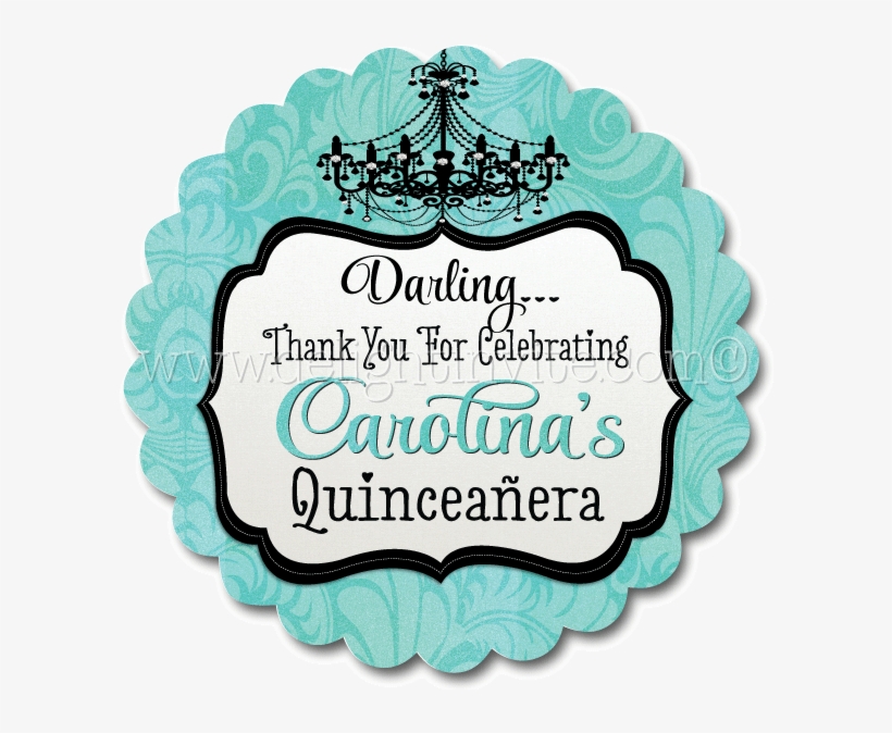 Breakfast At Tiffany's Quinceañera Favor Tags - Breakfast At Tiffany's Tag, transparent png download