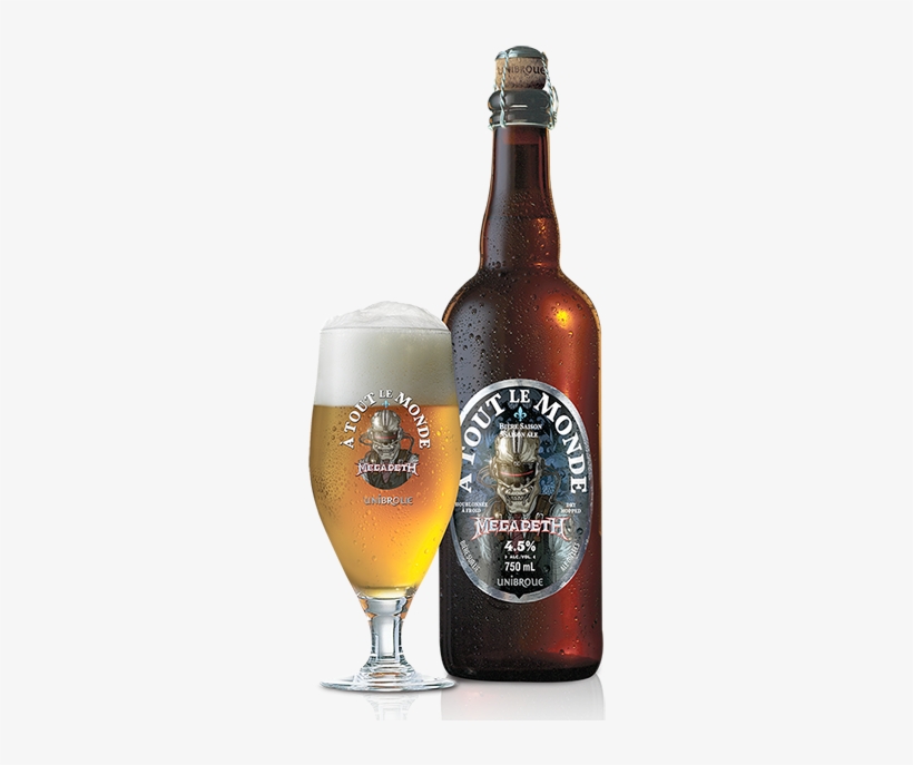 “à Tout Le Monde, À Tous Mes Amis - Unibroue Grande Réserve 17, transparent png download