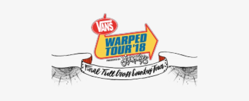 Countdown To Vans Warped Tour 2018 Part - Vans Warped Tour 2018 Png, transparent png download