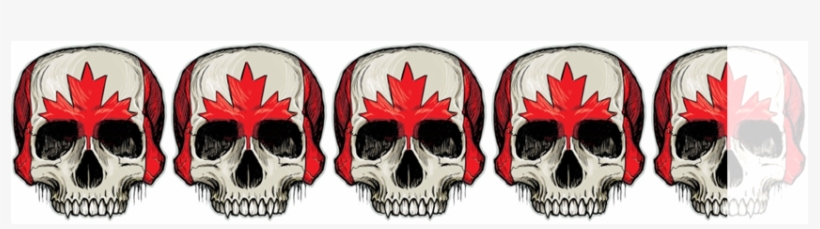 Rating2 - Magnet America Skull Halloween Magnet 104117764, transparent png download
