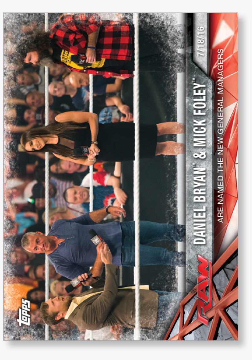 Daniel Bryan & Mick Foley 2017 Wwe Road To Wrestlemania, transparent png download