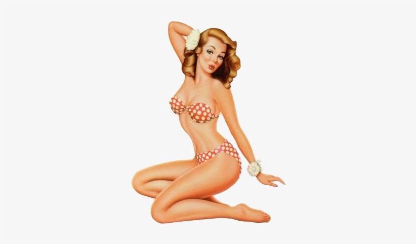 Pin Up Girl - Itsy Bitsy Teeny Weenie Yellow Polka Dot Bikini Album, transparent png download