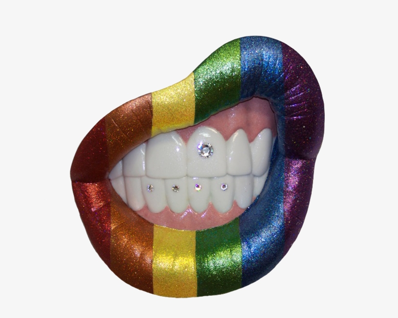 Rainbow-lipsex - Afa, transparent png download