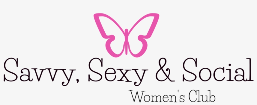Savvy, Sexy & Social Women's Club Logo, transparent png download